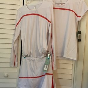 NWT Tennis Skirt and 2 Matching Tops